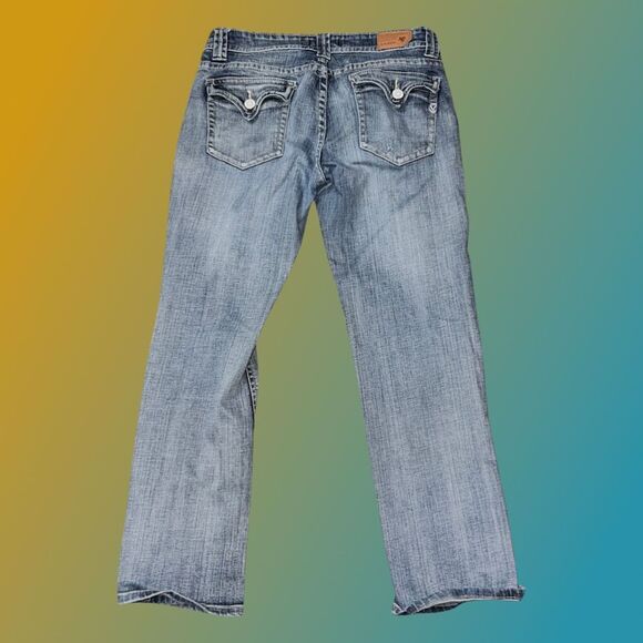 Juniors Vigoss The New York Bootcut Jeans Size 11 33x29 #109 - Picture 3 of 7